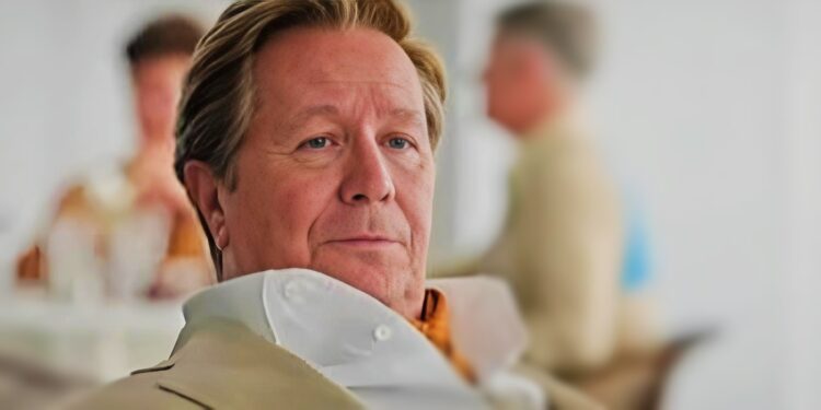 Gary Oldman as John Cheever in Parthenope