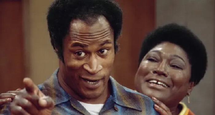 John Amos on a scene