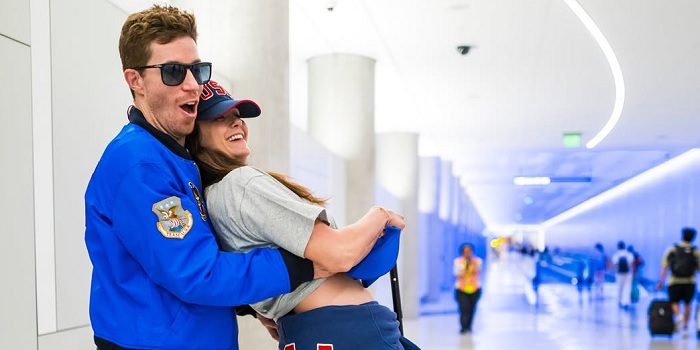 Shaun White and Nina Dobrev