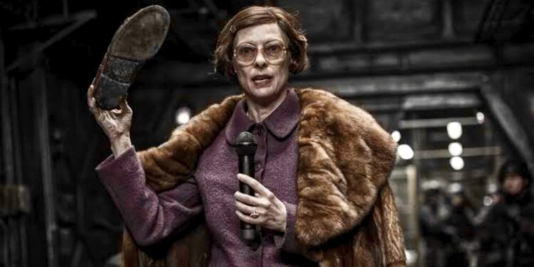 Tilda Swinton in Snowpiercer