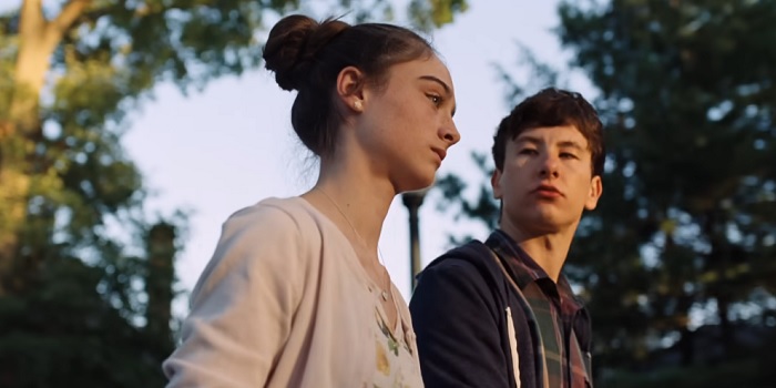 Barry Keoghan and Raffey Cassidy in The Killing of a Sacred Deer