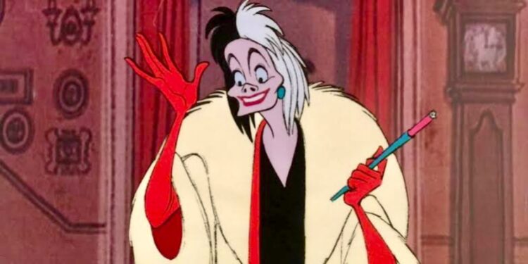 Cruella De Vil in 101 Dalmatians