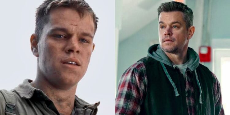 Matt Damon in Saving Private Ryan