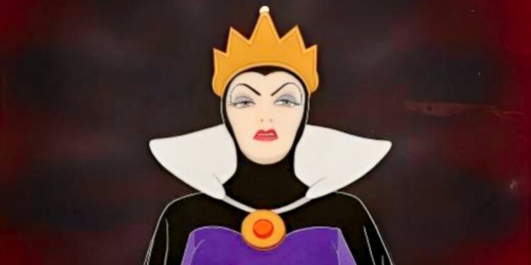 The Evil Queen in Snow White and the Seven Dwarfs