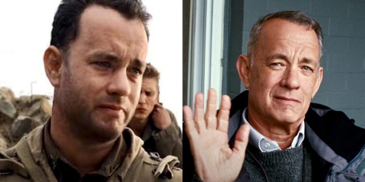 Tom Hanks in Saving Private Ryan