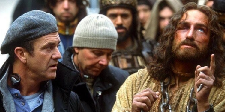 Mel Gibson Directing The Passion of the Christ in 2003