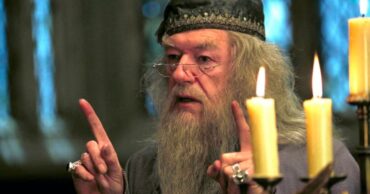 Michael Gambon as Professor Dumbledore in Harry Potter