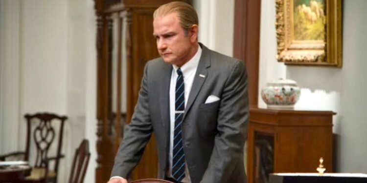 Liev Schreiber as Lyndon B. Johnson in The Butler