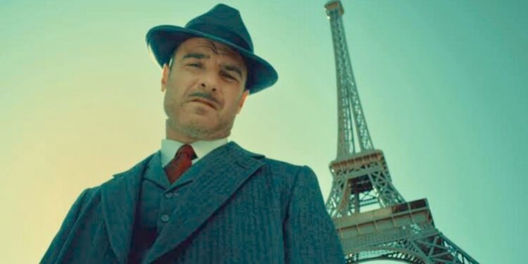 Liev Schreiber as Victor Lustig in Drunk History