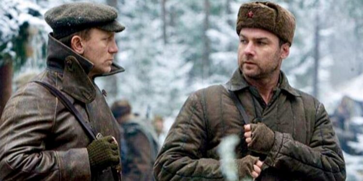 Liev Schreiber as Zus Bielski in Defiance