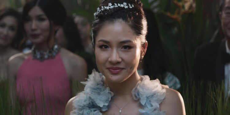 Constance Wu and Gemma Chan in Crazy Rich Asians 