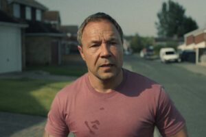 Stephen Graham as Eddie Miller in Adolescence