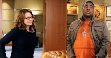 Tina Fey and Tracy Morgan on '30 Rock'.