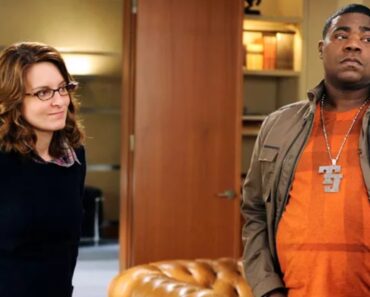 Tina Fey and Tracy Morgan on '30 Rock'.