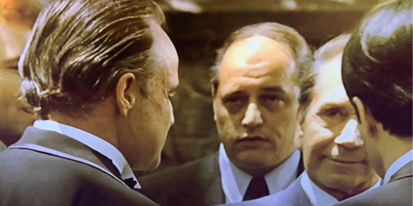 Tony Lip in the Background of The Godfather (1972)