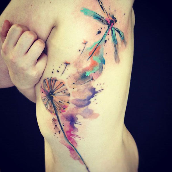 25 Examples Of Artistic Watercolor Tattoos 25 Examples Of Artistic Watercolor Tattoos