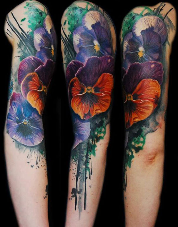 25 Examples Of Artistic Watercolor Tattoos 25 Examples Of Artistic Watercolor Tattoos