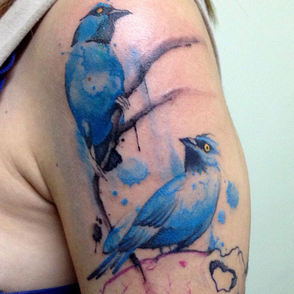 25 Examples Of Artistic Watercolor Tattoos 25 Examples Of Artistic Watercolor Tattoos