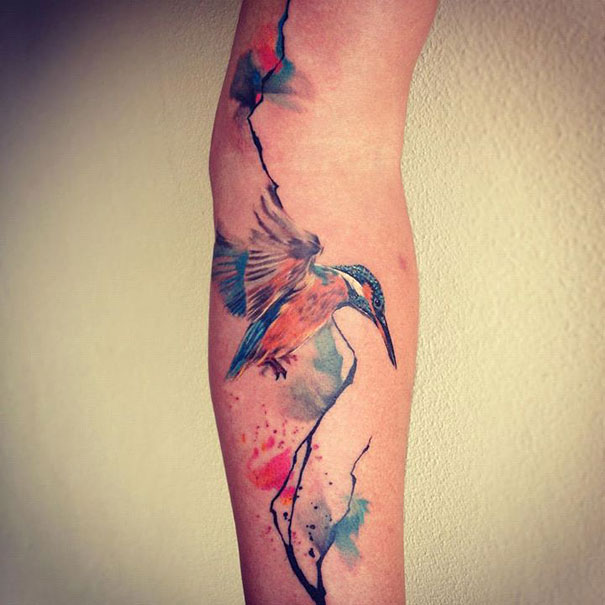 25 Examples Of Artistic Watercolor Tattoos 25 Examples Of Artistic Watercolor Tattoos