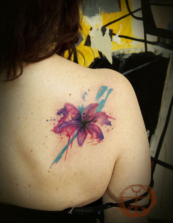 25 Examples Of Artistic Watercolor Tattoos 25 Examples Of Artistic Watercolor Tattoos