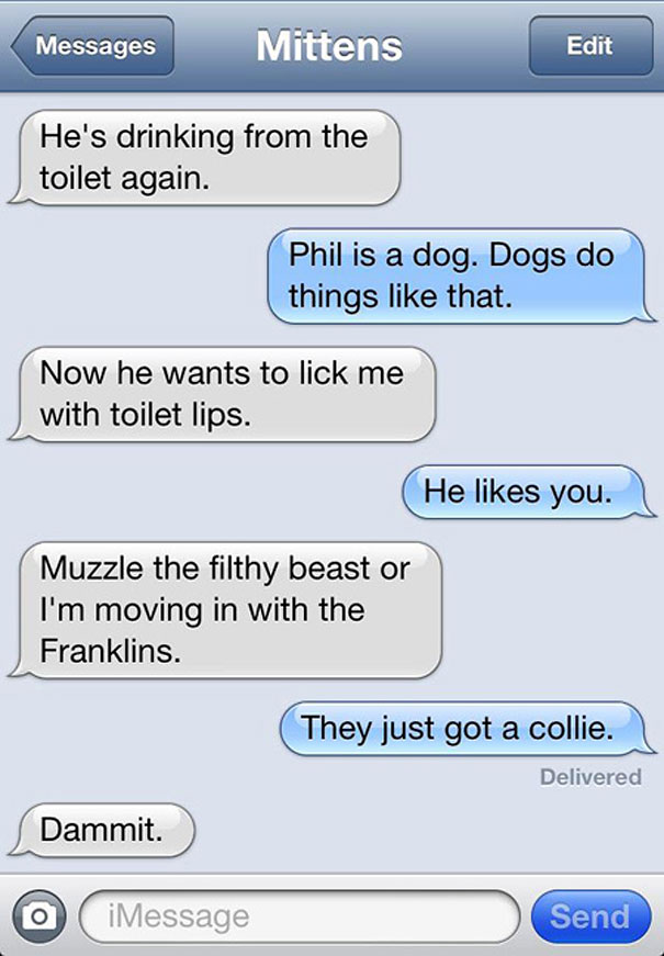 Texts From Mittens: What If Cats Could Text?