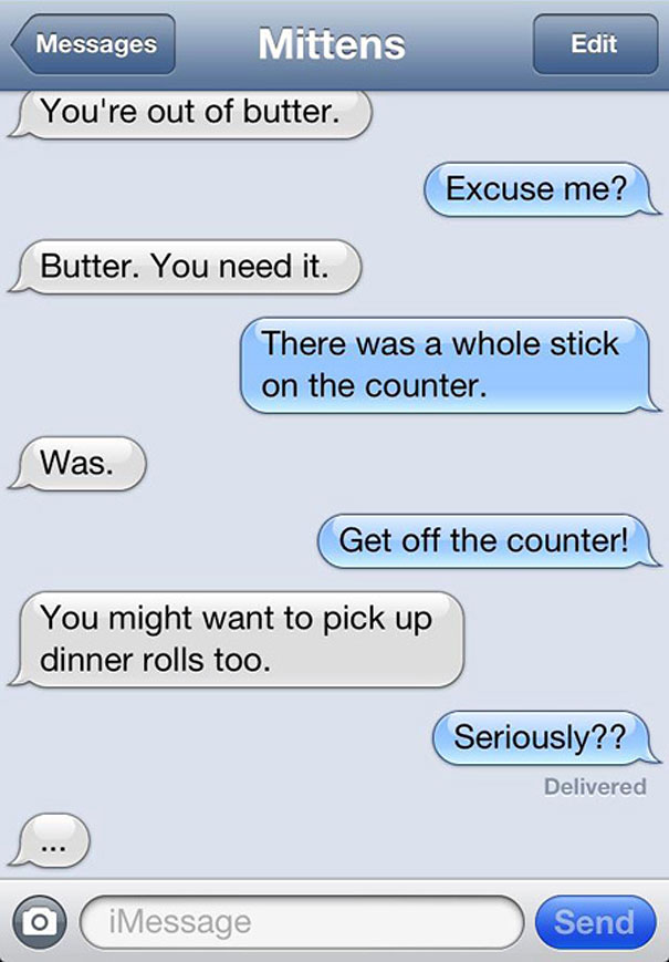 Texts From Mittens: What If Cats Could Text?