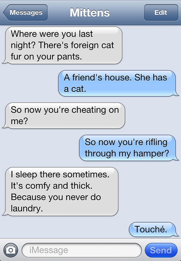 Texts From Mittens: What If Cats Could Text?