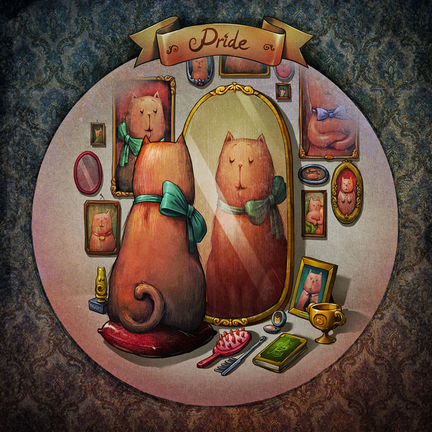 7 Deadly Catsins By Marija Tiurina