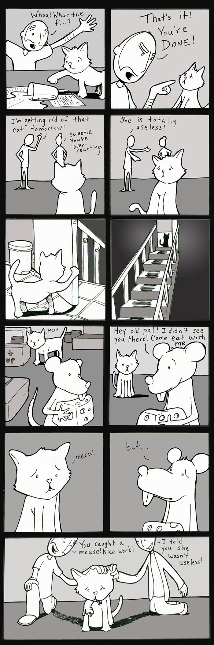 Life With Cats By Lunarbaboon (18 Comics)