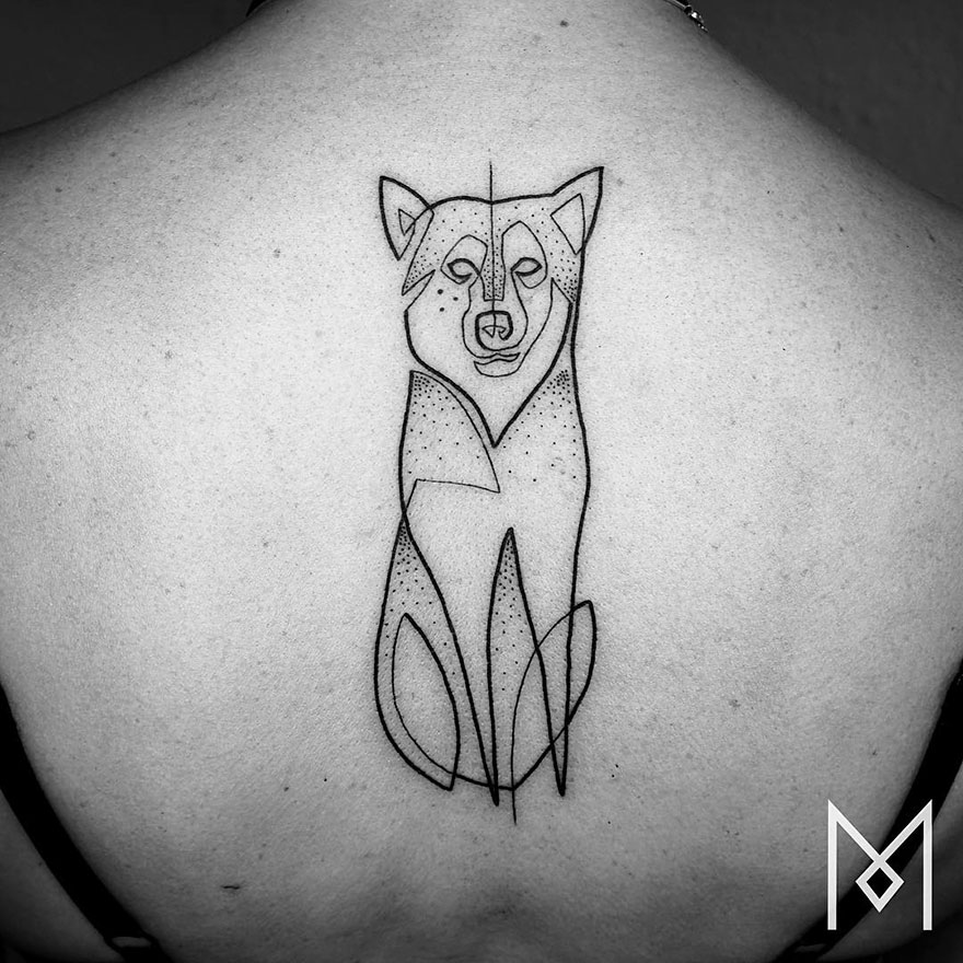 Minimalist Single Line Tattoos By Iranian-German Artist (59 Pics) Minimalist Single Line Tattoos By Iranian-German Artist (59 Pics)