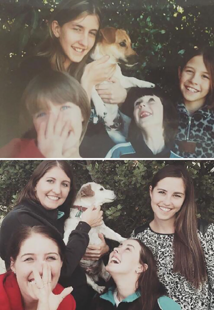 108 Before-And-After Pics Of Dogs And Their Owners Growing Up Together