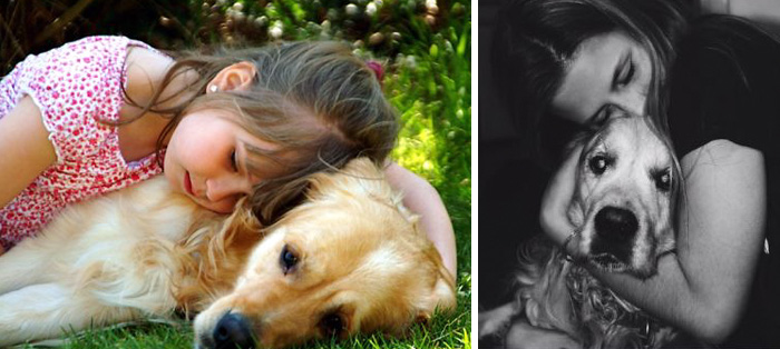108 Before-And-After Pics Of Dogs And Their Owners Growing Up Together