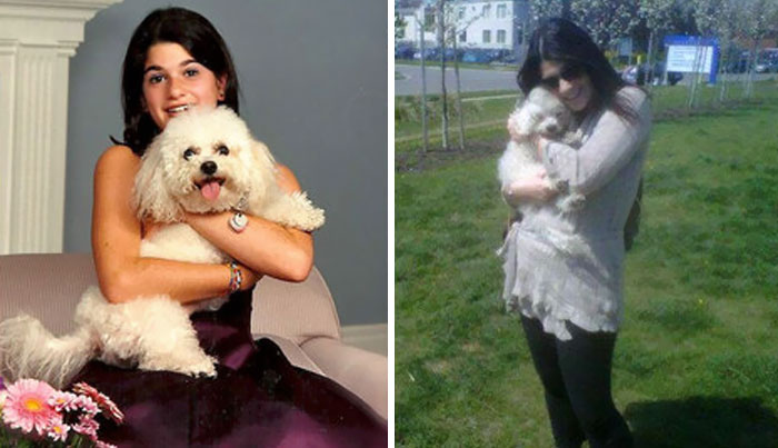 108 Before-And-After Pics Of Dogs And Their Owners Growing Up Together