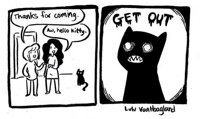 51 Comics By Lulu VanHoagland That Purrfectly Capture Life With Cats