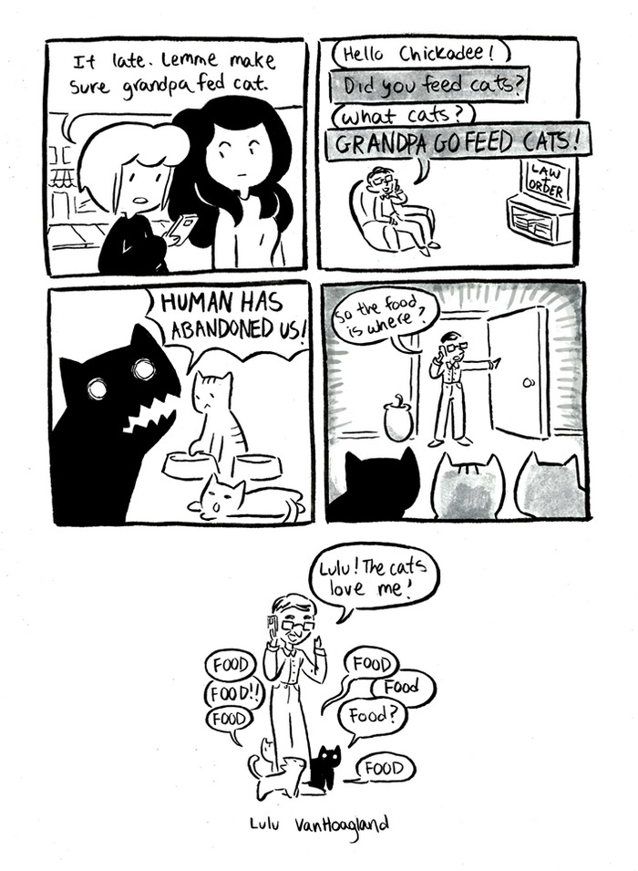 51 Comics By Lulu VanHoagland That Purrfectly Capture Life With Cats
