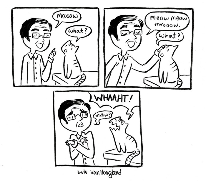 51 Comics By Lulu VanHoagland That Purrfectly Capture Life With Cats