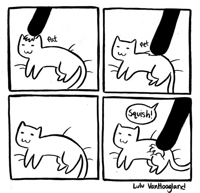 51 Comics By Lulu VanHoagland That Purrfectly Capture Life With Cats