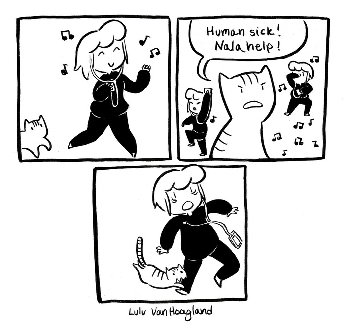 51 Comics By Lulu VanHoagland That Purrfectly Capture Life With Cats