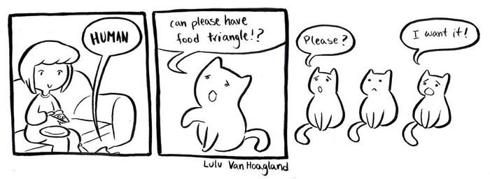 51 Comics By Lulu VanHoagland That Purrfectly Capture Life With Cats