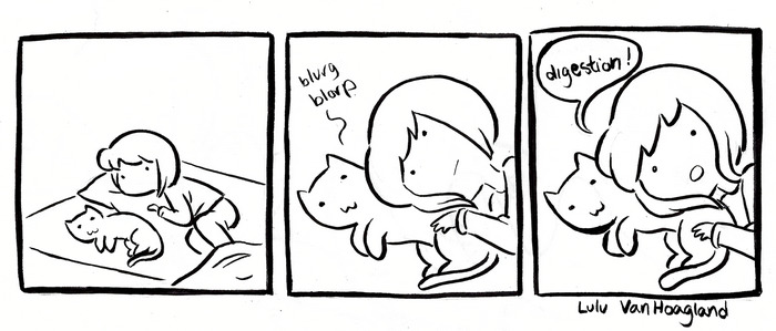 51 Comics By Lulu VanHoagland That Purrfectly Capture Life With Cats