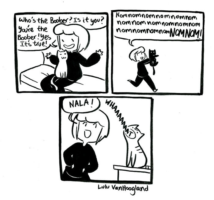 51 Comics By Lulu VanHoagland That Purrfectly Capture Life With Cats