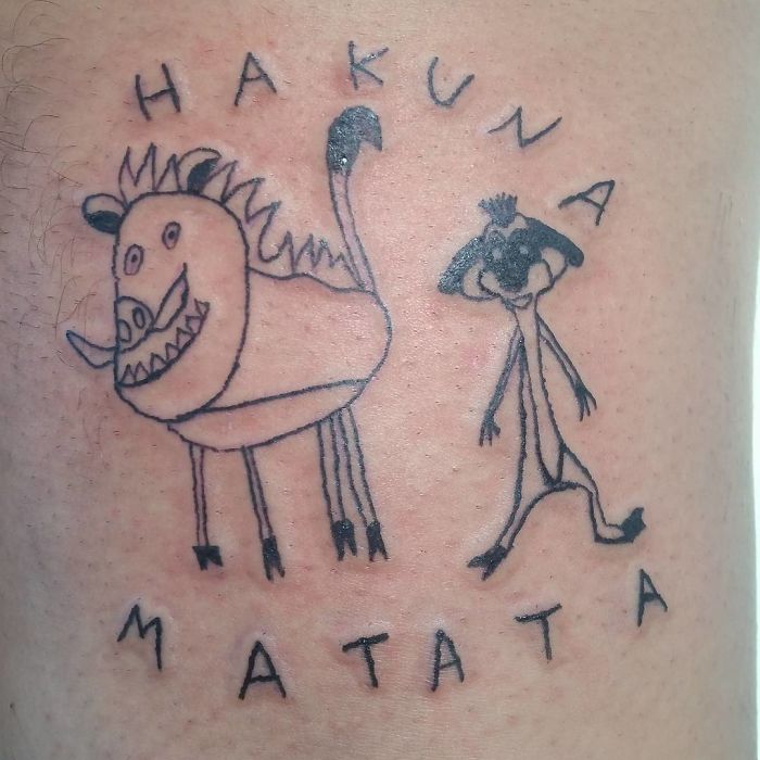 This Brazilian Tattoo Artist Is Horrible At Drawing, But People Still Pay Her To Get Inked (41 Pics)
