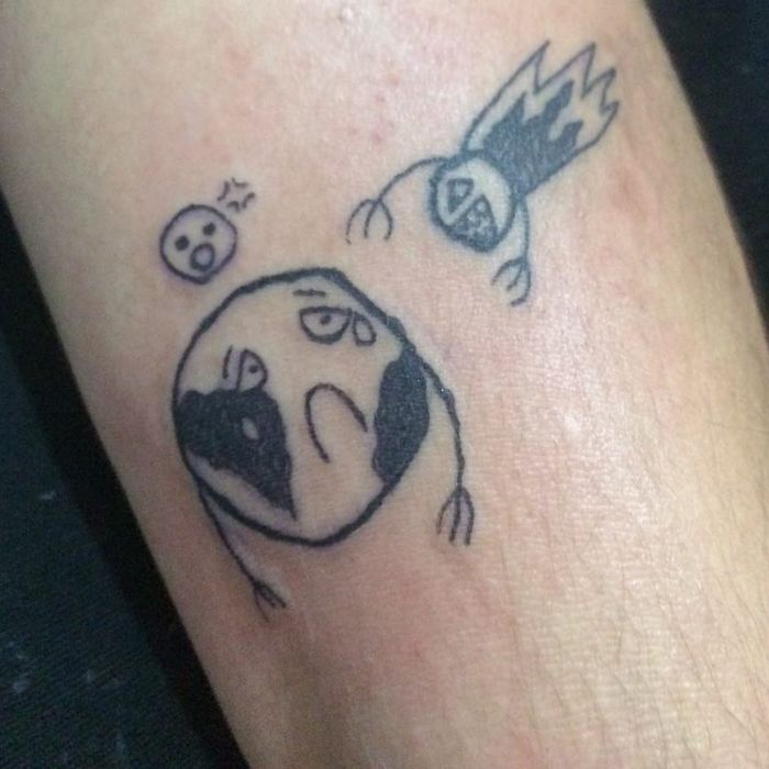 This Brazilian Tattoo Artist Is Horrible At Drawing, But People Still Pay Her To Get Inked (41 Pics)