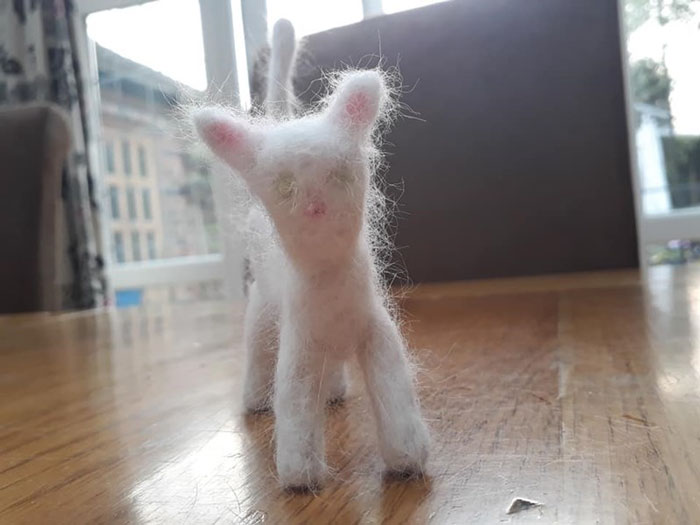 Woman Makes &#8216;A Cat Out Of Her Cat&#8217; By Using Cat&#8217;s Hair And The Result Inspires Others To Do The Same