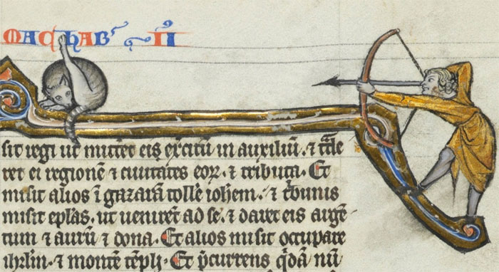 Apparently Medieval People Found Cats Licking Their Butts Fascinating And Here Are 14 Pics As Proof