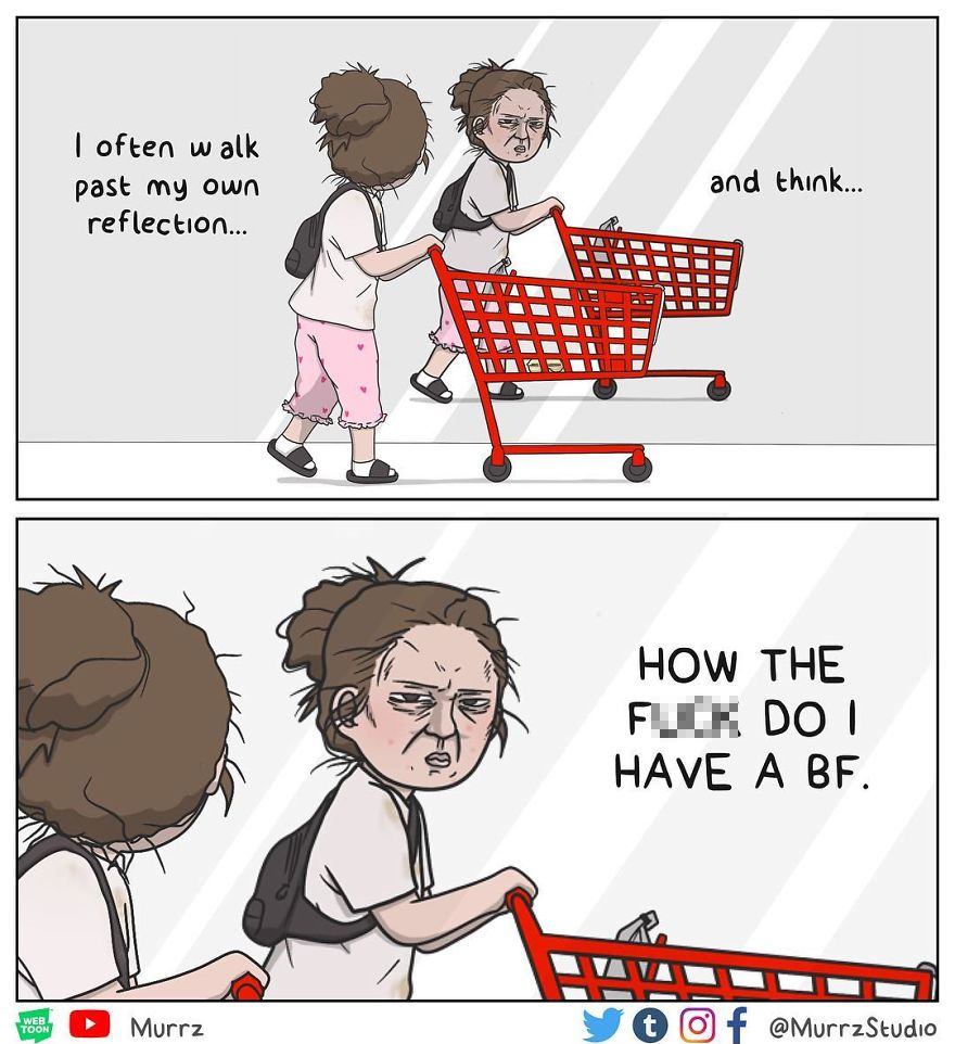 Artist Illustrates Everyday Girl Problems And Relationship Perks In 30 Funny Comics (New Pics)