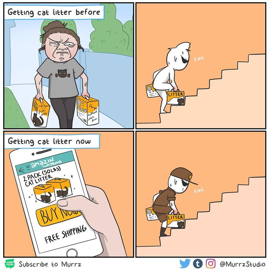 Artist Illustrates Everyday Girl Problems And Relationship Perks In 30 Funny Comics (New Pics)