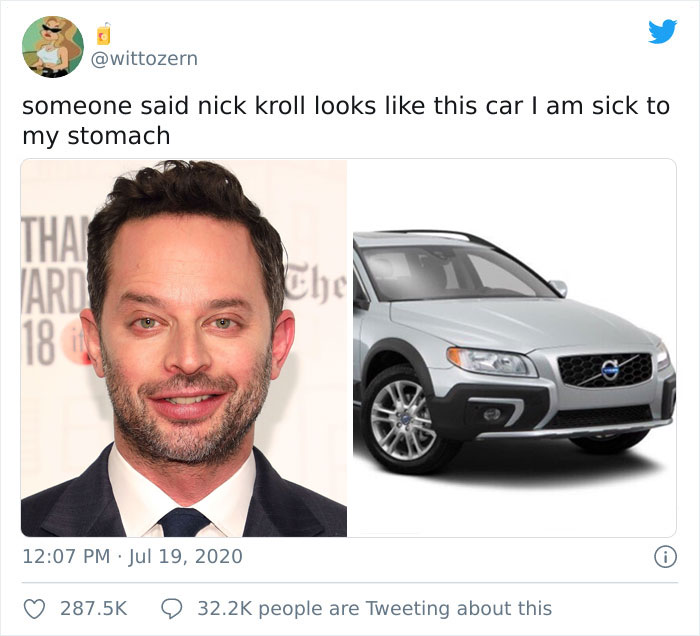 Apparently, Car Celebrity-Lookalikes Is A Thing On Twitter, And Here&#8217;s 26 Of The Funniest Comparisons