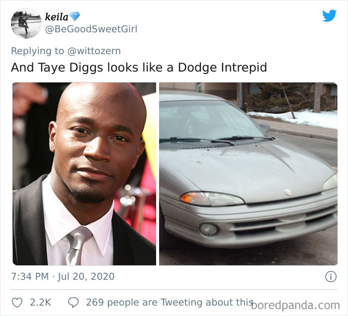 Apparently, Car Celebrity-Lookalikes Is A Thing On Twitter, And Here&#8217;s 26 Of The Funniest Comparisons
