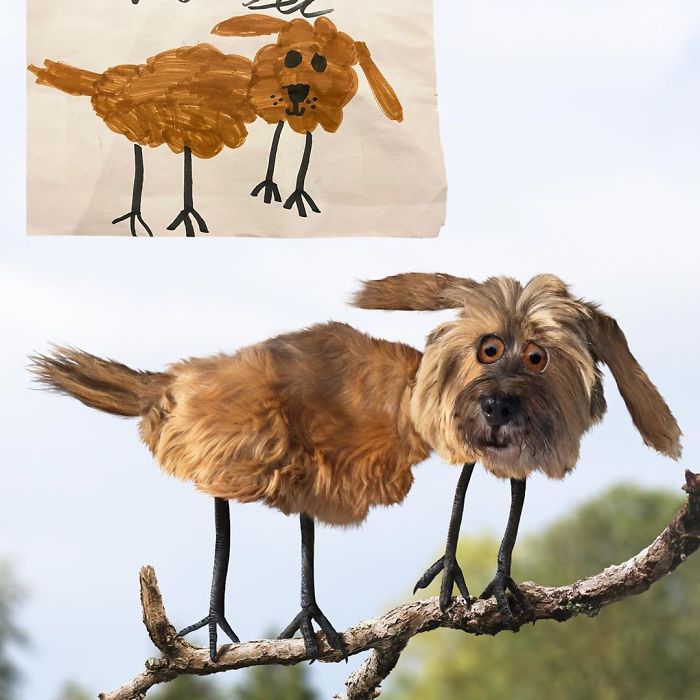 Funny Kids’ Drawings Turned To Reality: The Most Hilarious Collection Funny Kids’ Drawings Turned To Reality: The Most Hilarious Collection